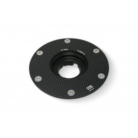 CNC Racing Carbon Fiber Gas Cap Flange for Ducati and KTM CNC Racing Carbon Fiber Gas Cap Flange for Ducati and KTM